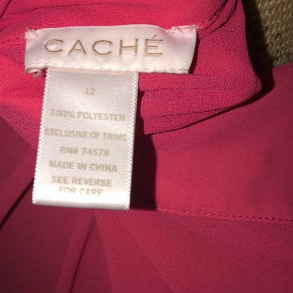 Cache pink blouse - Picture 5 of 8